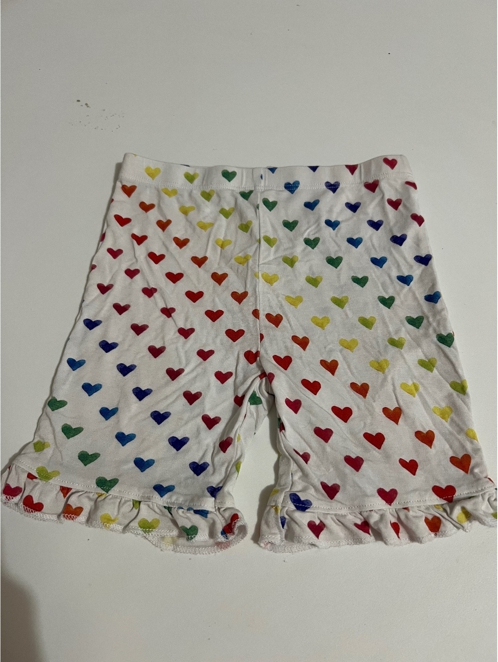 Posh Peanut x Care Bears Rainbow Heart Bike Shorts Girls 5T 6T